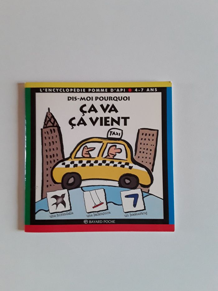 Livre l'encyclopedie pomme d'api - Dis moi pourquoi ça va ça vient