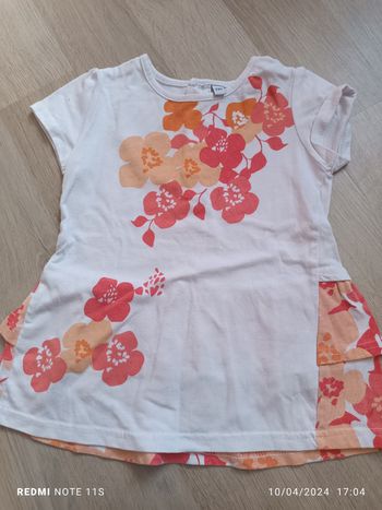 Tunique manches courtes