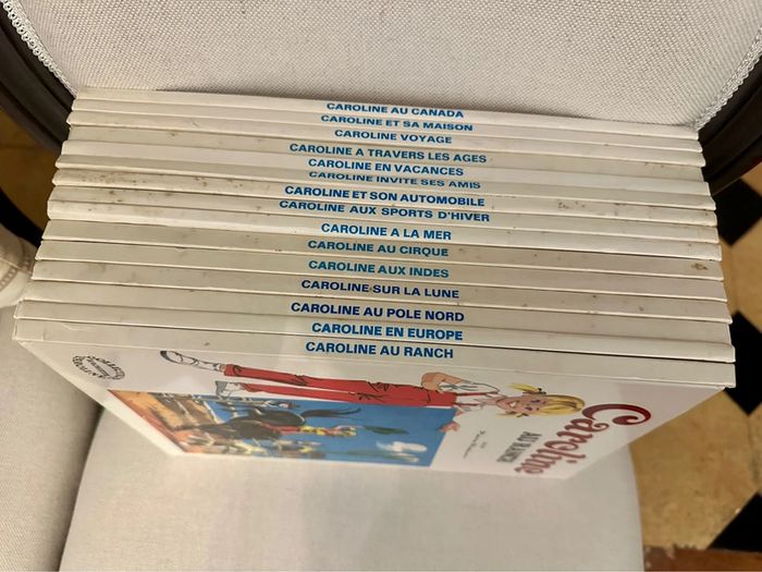 Lot de 15 Grands Albums Hachette anciens Caroline livres Pierre Probst vintage collection - photo numéro 2