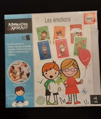 Jeu éducatif les emotions