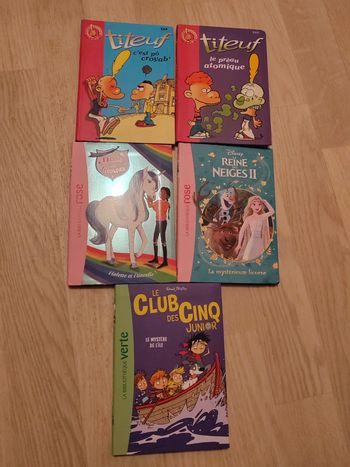 Lot livre bibliothèque