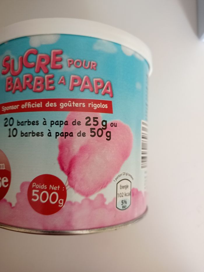 Sucre pour barbe à papa neuf - photo numéro 3