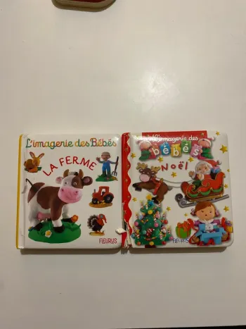 Lot 2 livres bébés