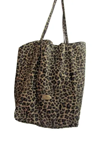 grand sac cabas en toile imperméable réversible  a porter épaules