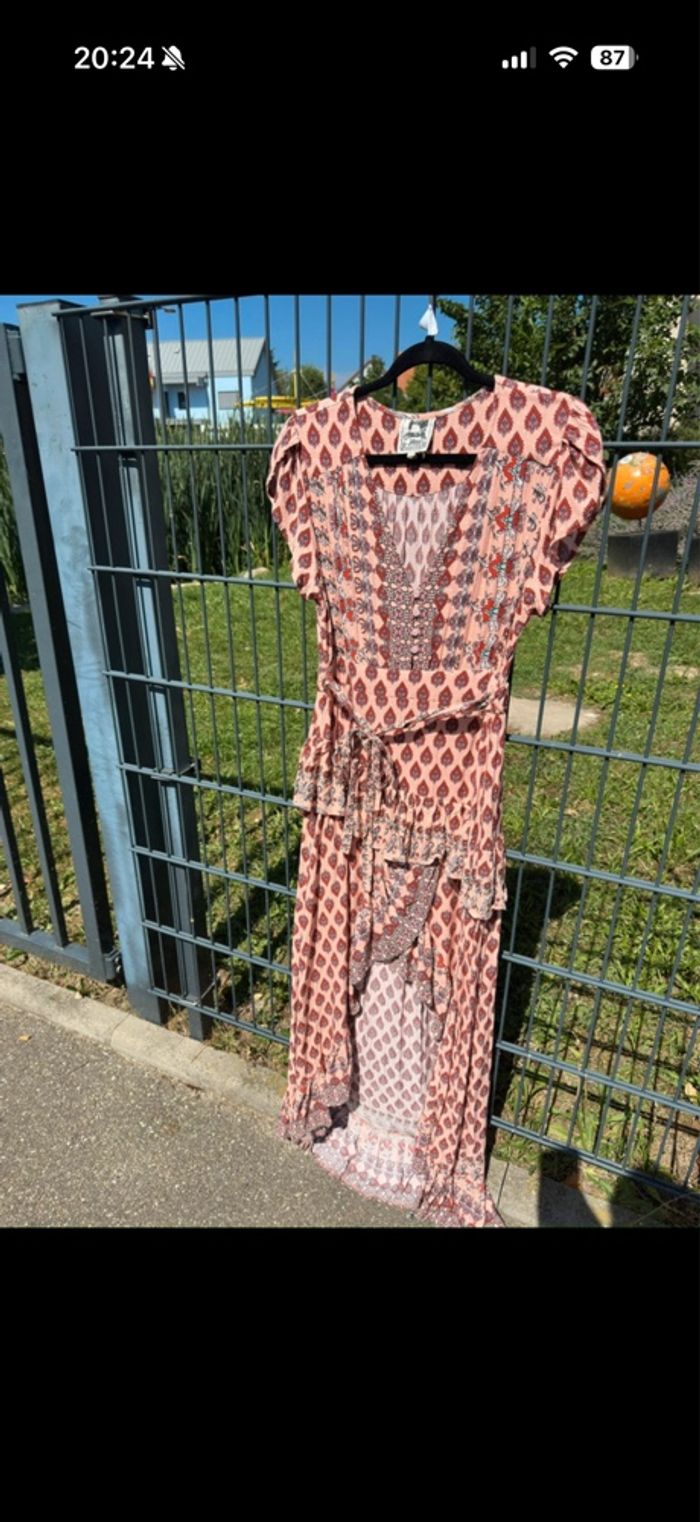 Robe d'été à frange