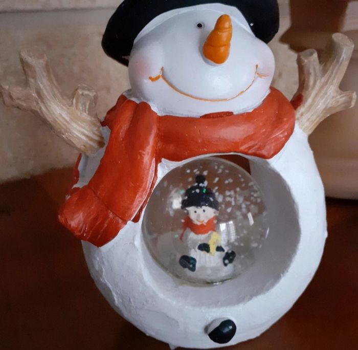 Neuf:Boule à neige "Bonhomme de neige & Enfant - photo numéro 4