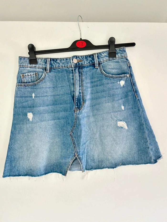 Jupe en jeans trapèze Pimkie 40 - photo numéro 3