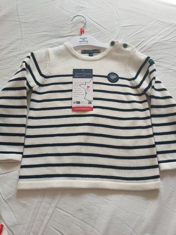 Pull enfant EF en H22 Terres des marins 5 ans