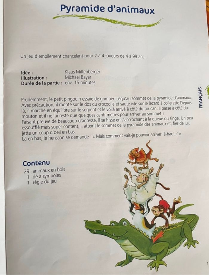 Jeu Pyramide des animaux Haba - photo numéro 8