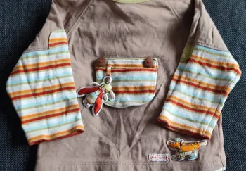 Tee shirt manches longues garçon bébé