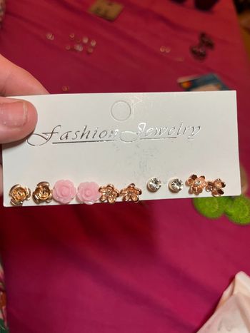 Lot de 5 paires boucles d’oreilles