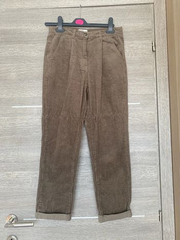 Pantalon en velours tape à l’œil XXS