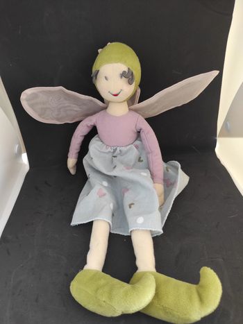Peluche plush  poupée doll  fée ikea silvertarna    #geektradedoudou