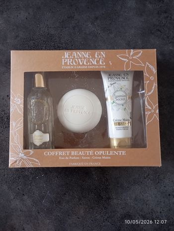 Coffret de beauté senteur jasmin