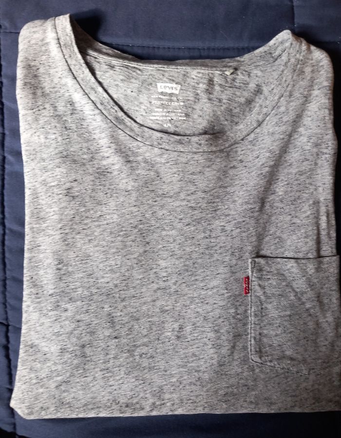 Tee-shirt Gris Levi's Taille L Homme ou Garçon - photo numéro 4