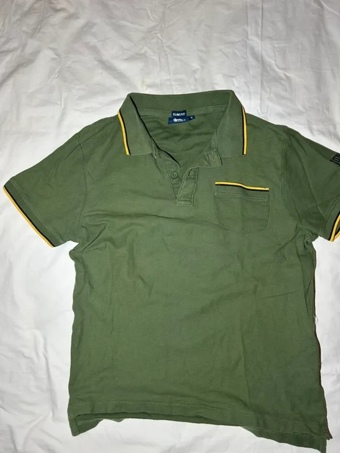 Polo vert lonsdale