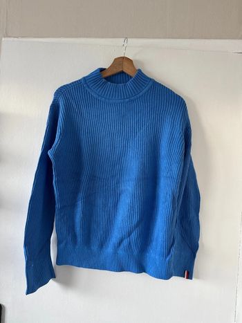 Pull col rond femme Tommy Hilfiger bleu – Taille S – Très bon état