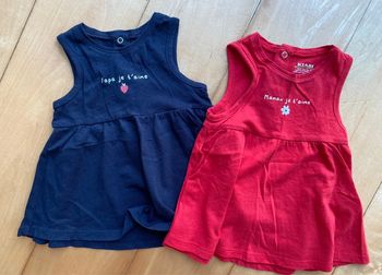 Lot 2 robes 3 mois - Kiabi