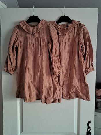 Robes jumelles neuves H&M 104cm