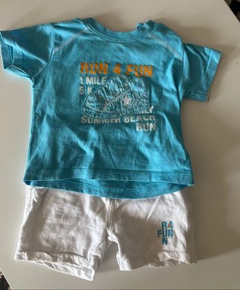Ensemble short tishirt