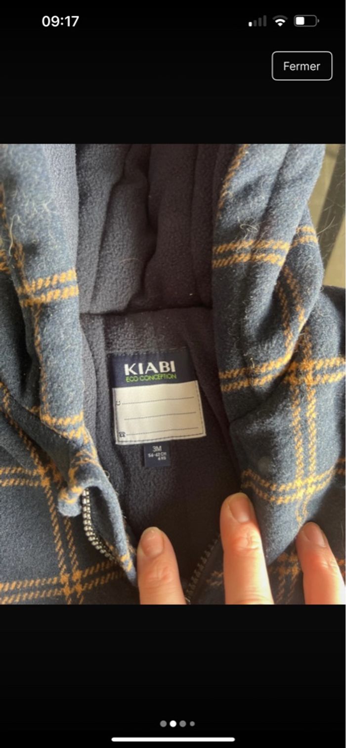 Manteau 3 mois - photo numéro 2