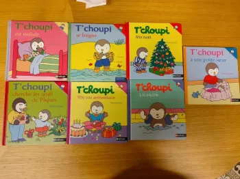 Lot de 7 T'choupi