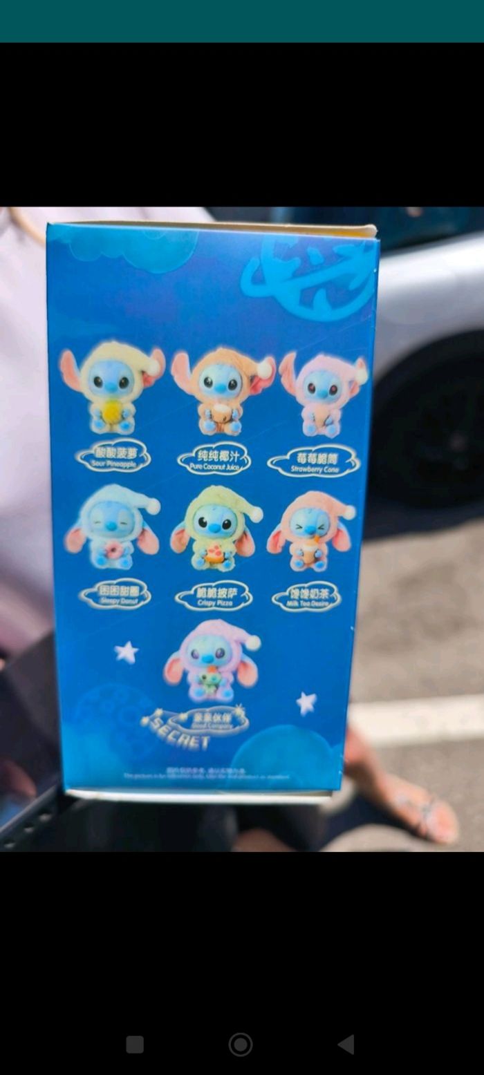 Peluche doudou porte-clé Labubu Stitch neuf - photo numéro 7