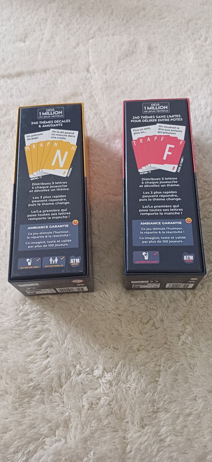 2 jeux complets état neuf speed bac le Carnage et drôle et rapide - photo numéro 2