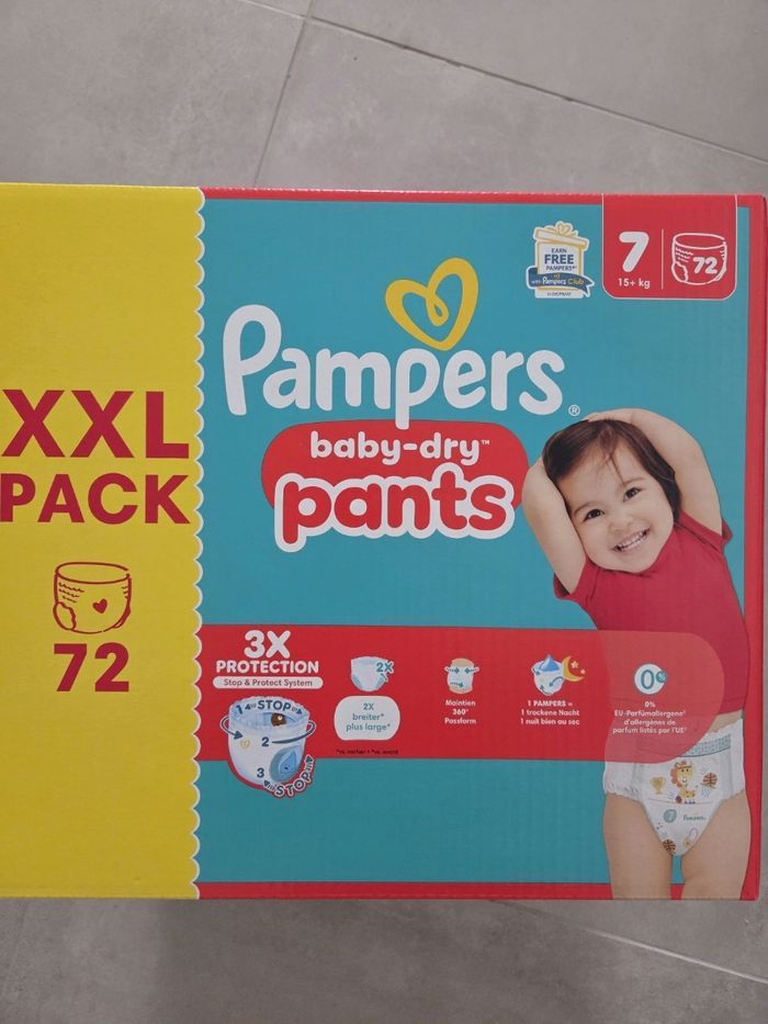 Couches pants taille 7