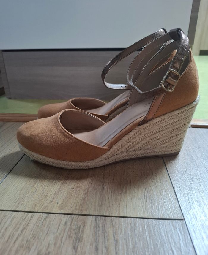 Sandales à talon compensé taille 38 Anna field - photo numéro 2