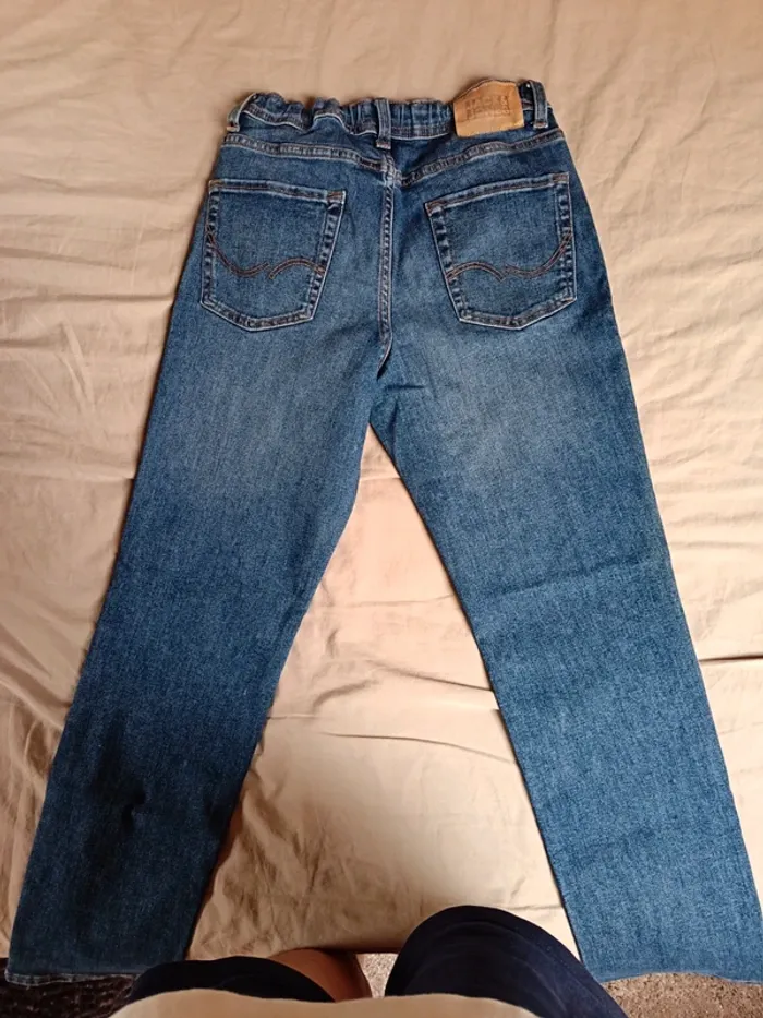 Lot jeans garçon taille 13 ans marque Garcia et Jack & Jones - photo numéro 3