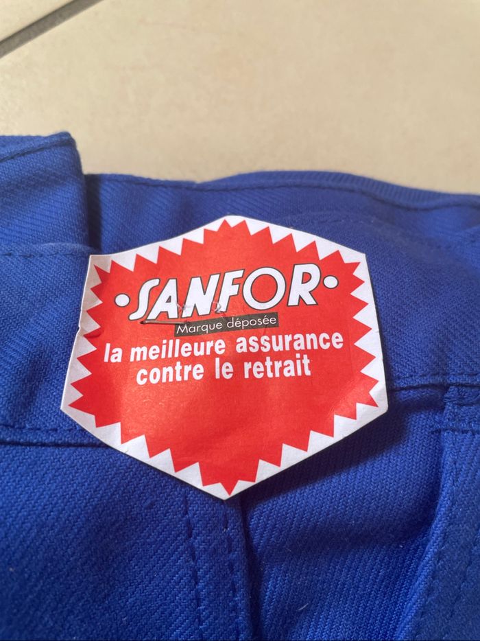 Pantalon bleu sanfor - photo numéro 2