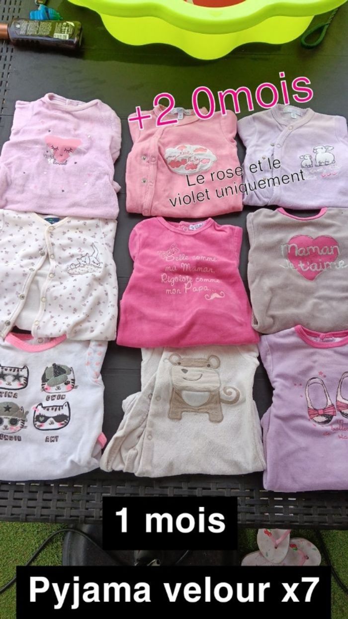 Pyjama 1 mois +0mois