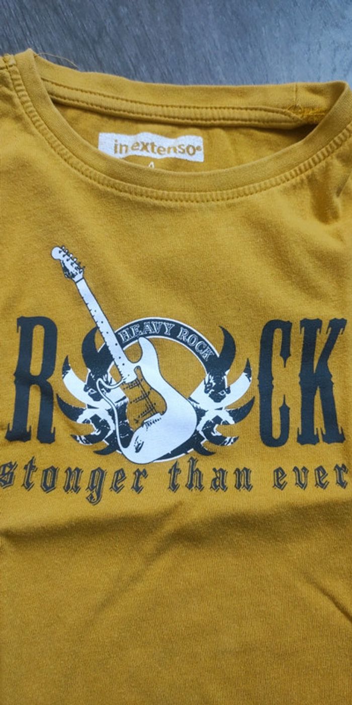 Tee-shirt garçon 4 ans rock - photo numéro 2