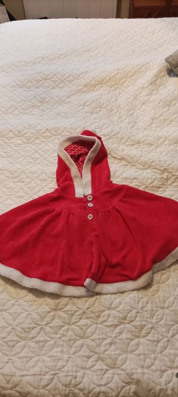 Cape noël 12-18 mois