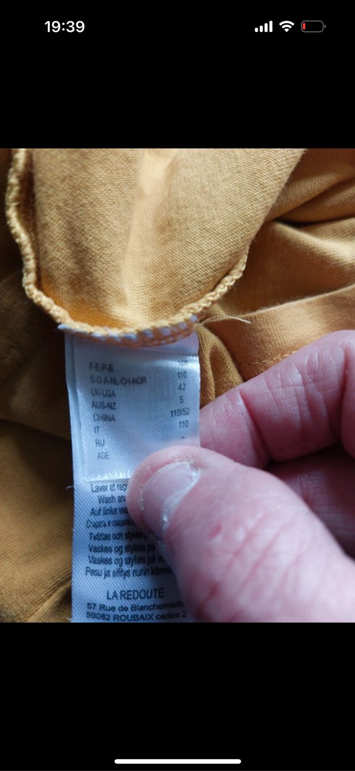 Tee-shirt La Redoute taille 5 ans - photo numéro 4