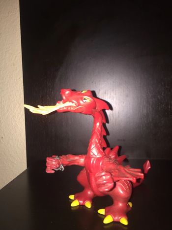 Vintage dragon rouge playmobil
