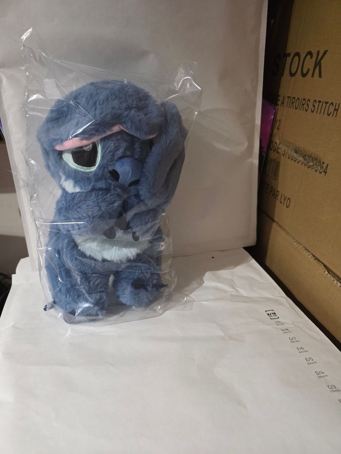 Berceuse Stitch 30 cm battements de cœur, des ronflements avec une musique apaisante neuf - photo numéro 3