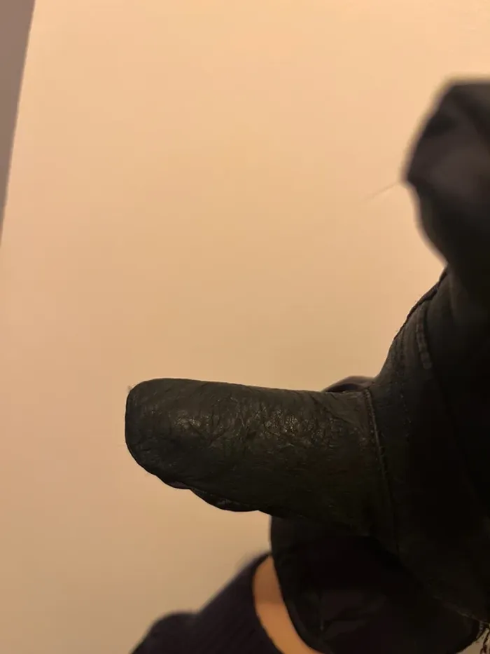 Gants Ski Snow Cuir Noir T7 - photo numéro 7