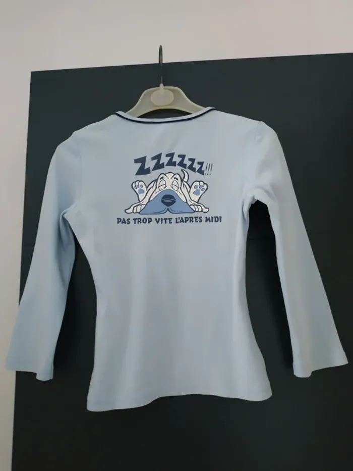 T-shirt motif chien recto/verso - photo numéro 2