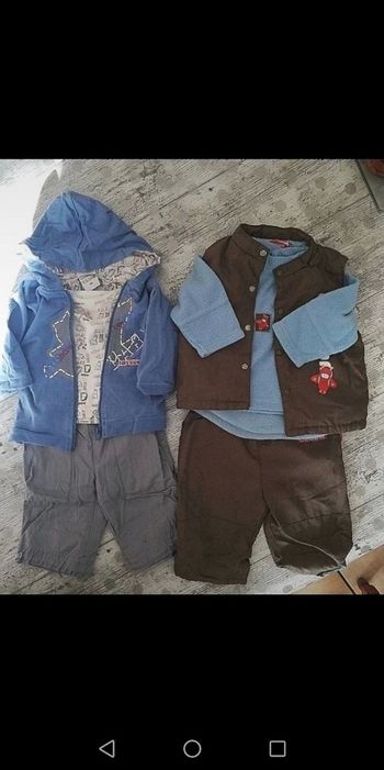 Lot de 2 ensembles 6 mois