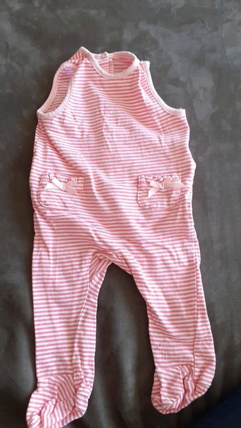 Combinaison sans manche 1 mois