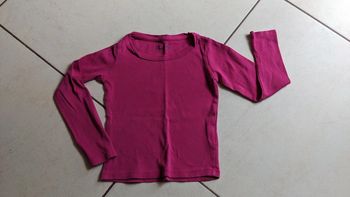 T-shirt manches longues fille 4 ans