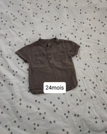Chemise manche courte 24mois
Kimbaloo
