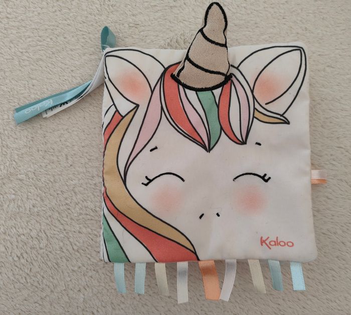 Livre d'éveil tissu