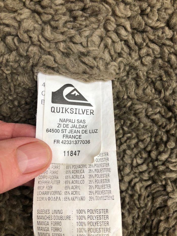 Blouson homme Quiksilver S - photo numéro 3