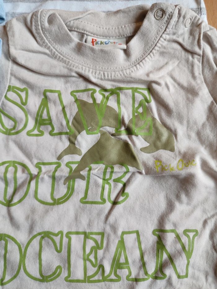 Lot de 4 t-shirts + 1 débardeur en 3 M - photo numéro 3