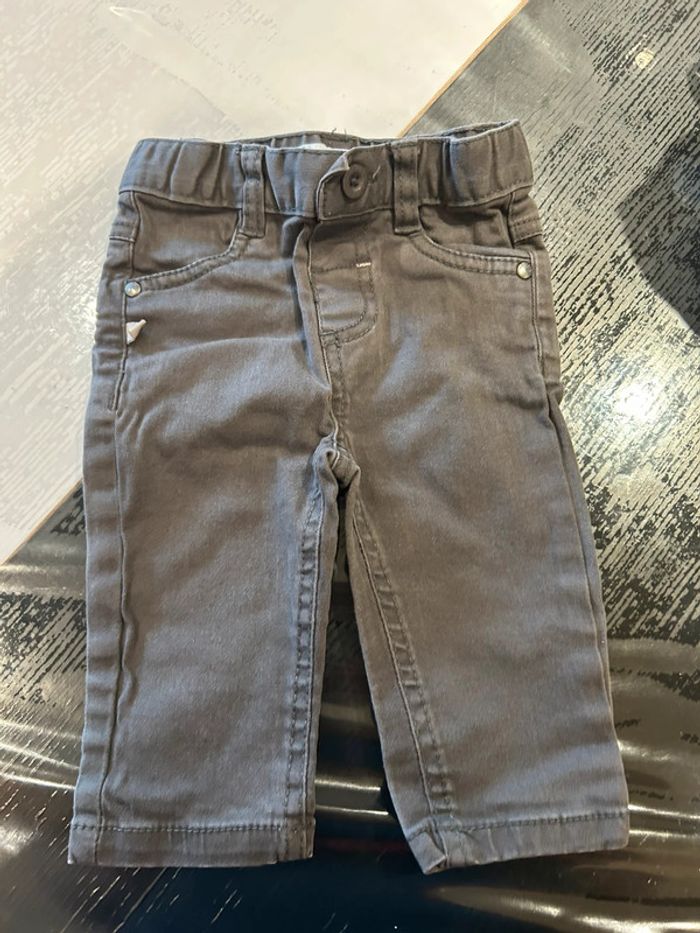 Lot 6 jeans bébé garçon 6 mois - photo numéro 7
