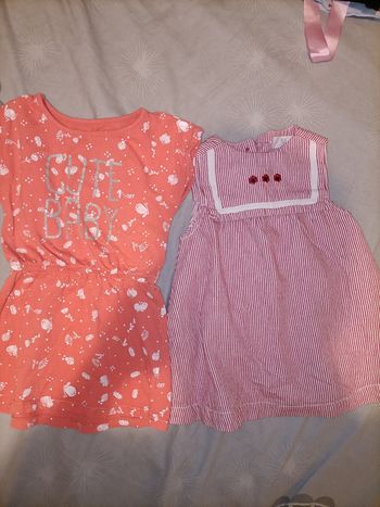 Lot de 2 robes pour fille
