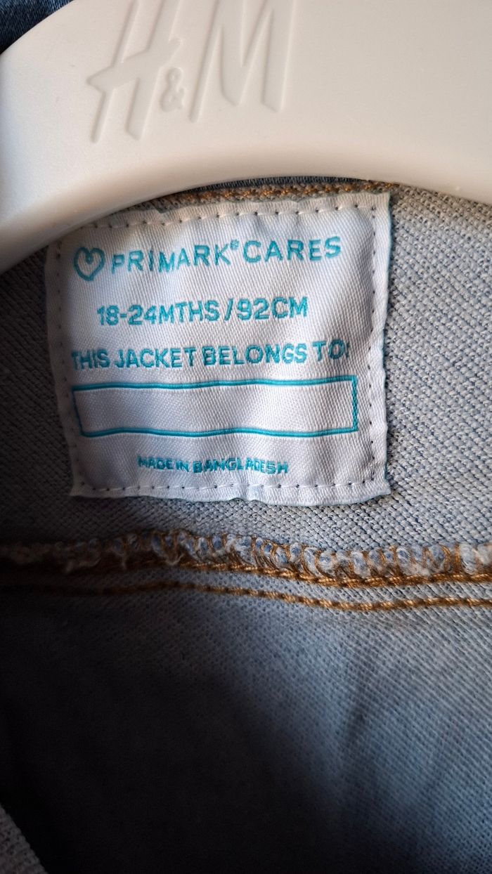 Veste en jean primark - photo numéro 2